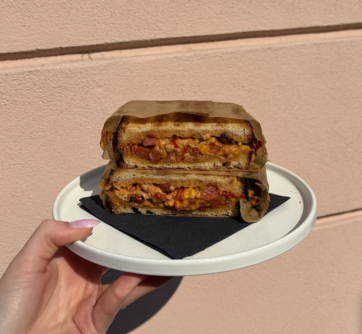 Chorizo Melt Sandwich