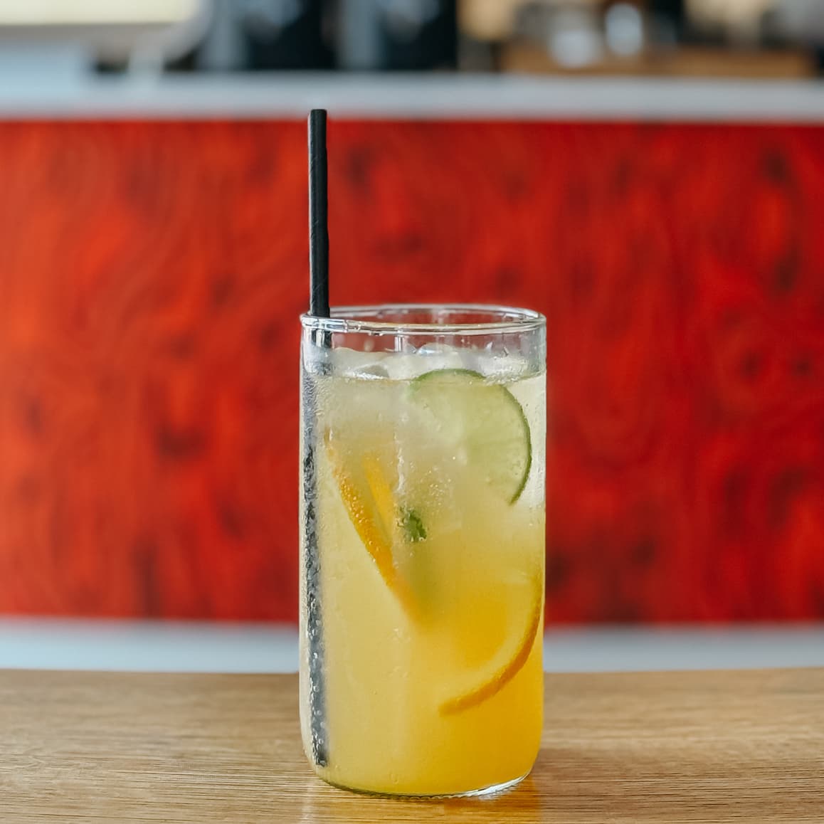 Fizzy Mango Lemonade