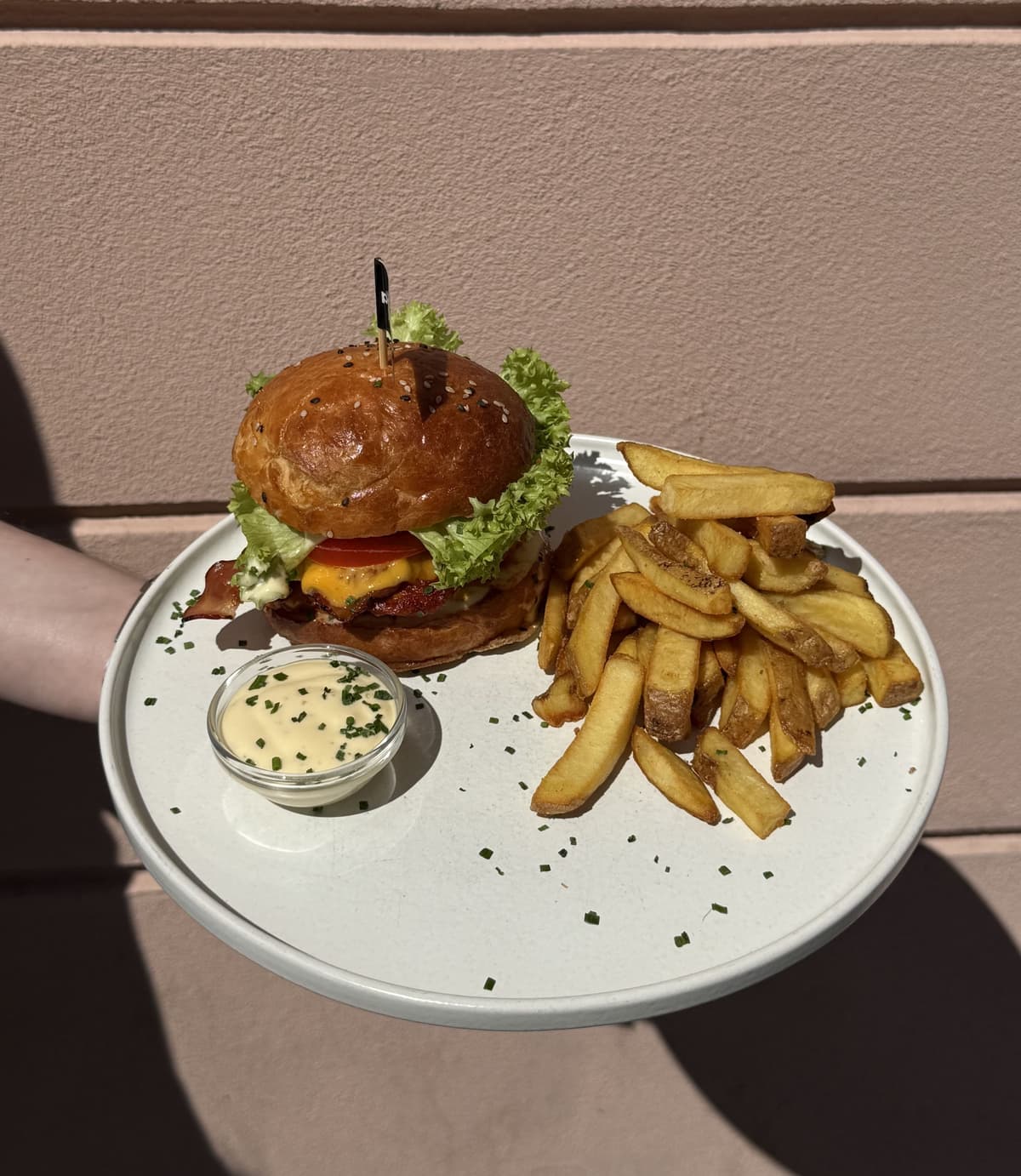 Paddock BBQ Chicken Burger