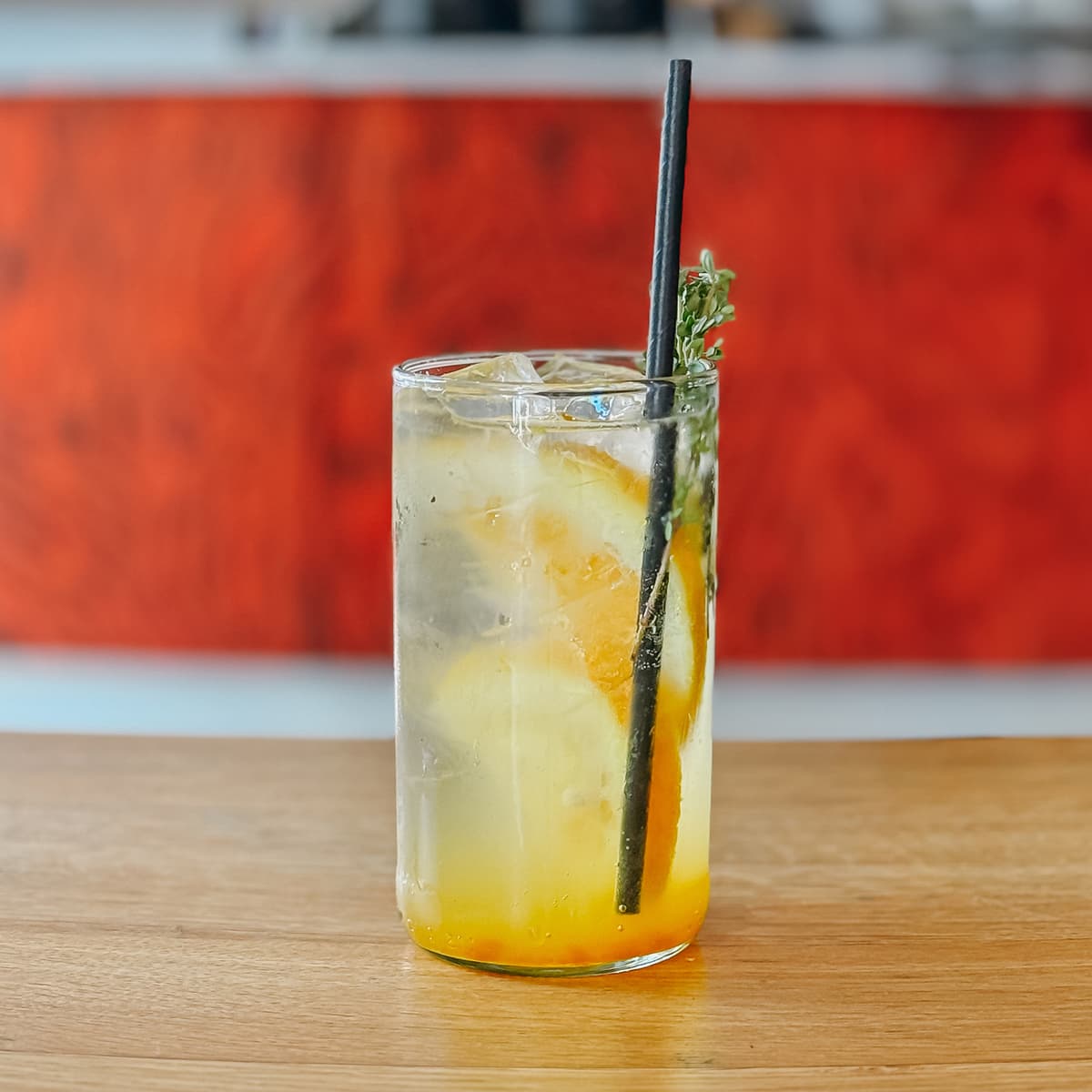 Passion Fruit & Mandarin Lemonade